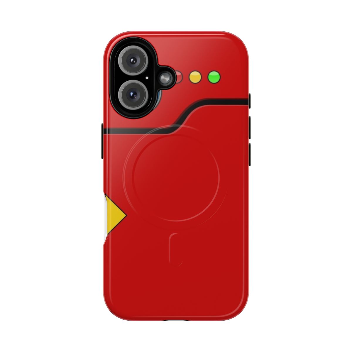 Magnetic iPhone case with Pokédex-inspired design