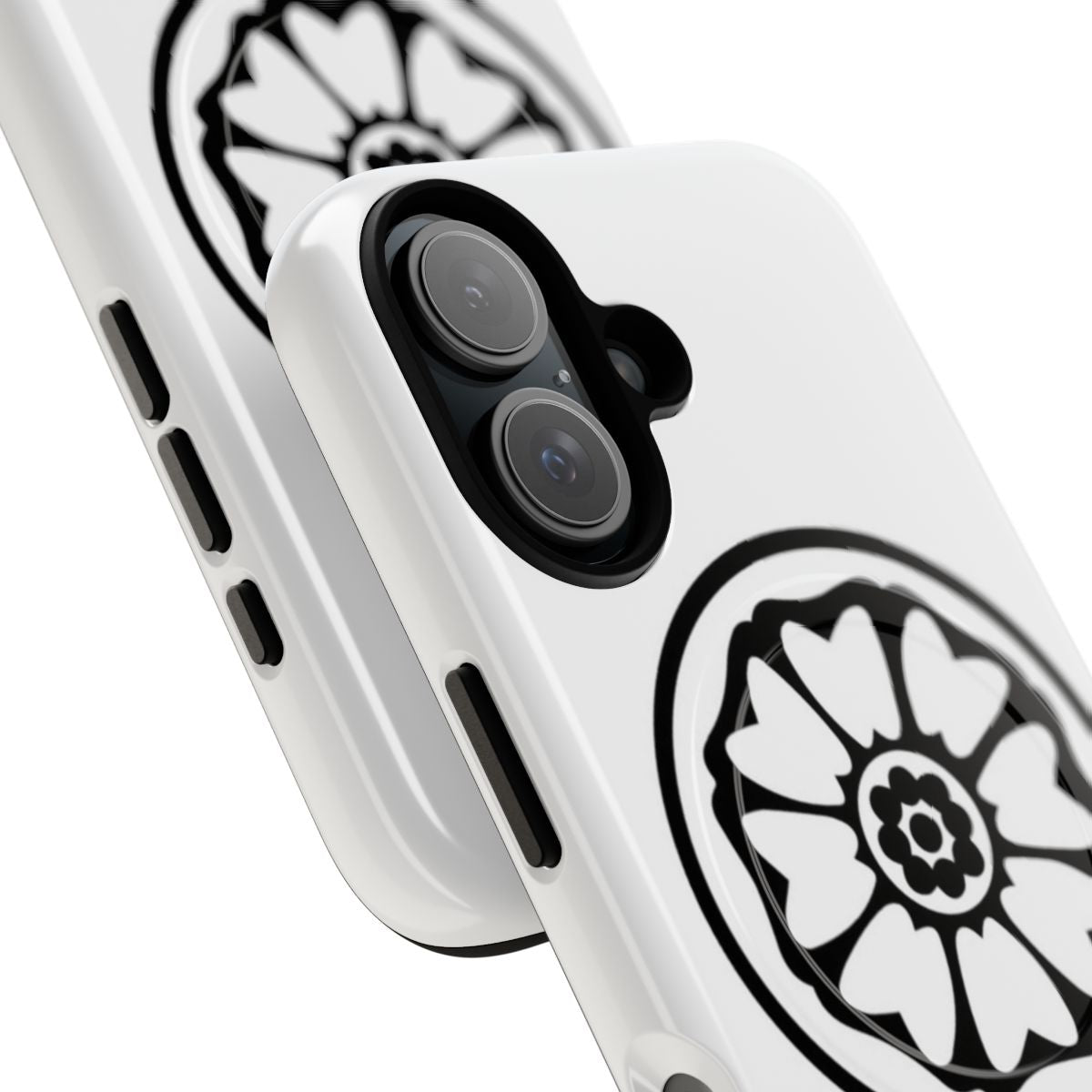 White Lotus-themed magnetic tough phone case inspired by Avatar: The Last Airbender and Avatar: The Legend of Korra - Detail