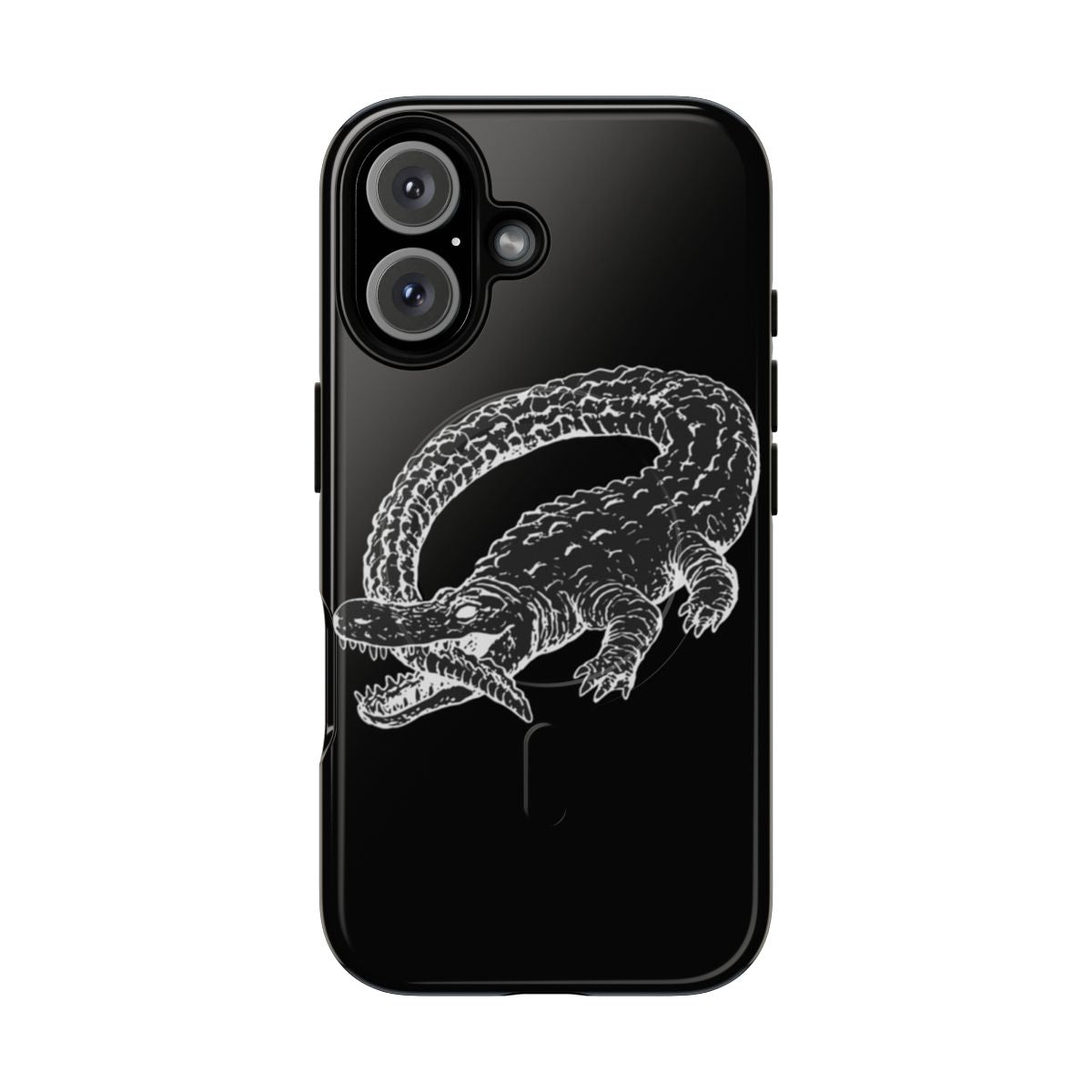 A phone case featuring the logos and artwork of the indie bands The 1975 and Catfish and the Bottlemen.