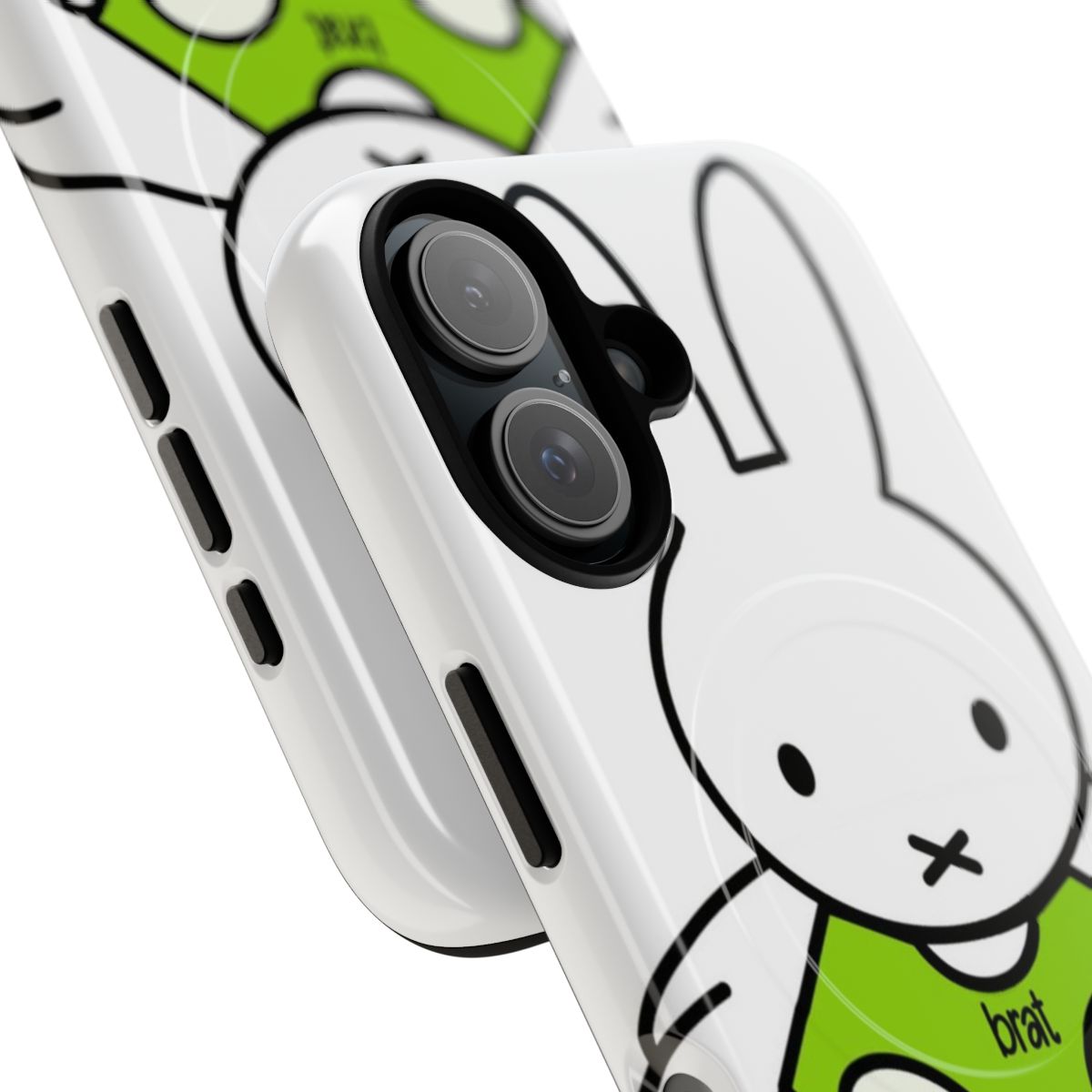 Brat-inspired Miffy-themed magnetic tough phone case - Detail