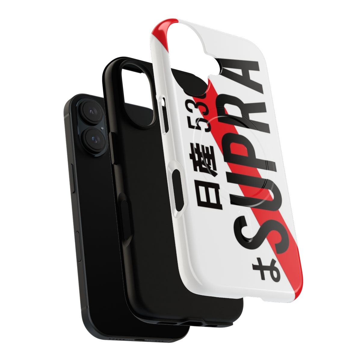 Magnetic Tough Phone Case with JDM, Toyota Supra, and Drifting Inspired Design - Layers