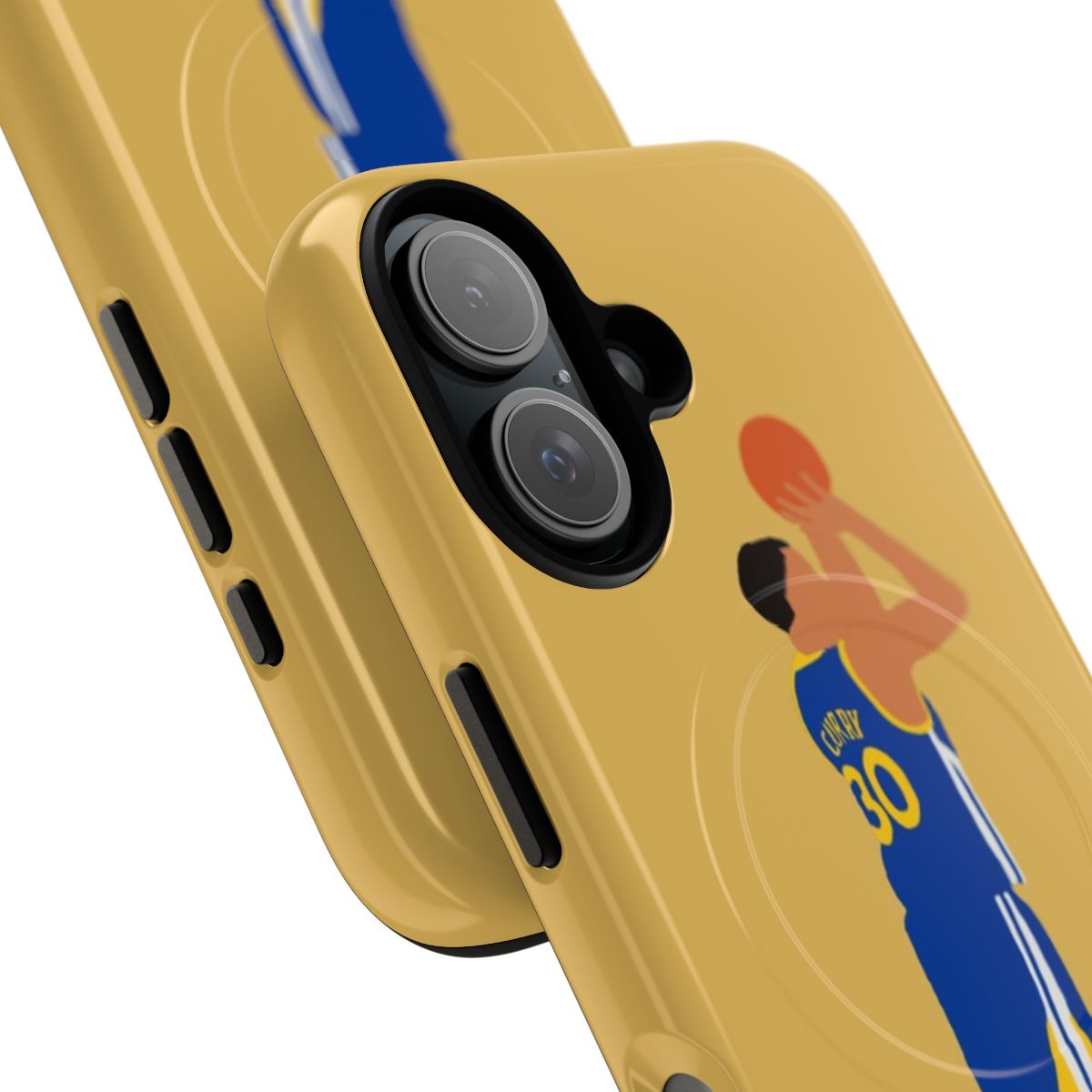 Magnetic tough phone case featuring Stephen Curry's iconic jumpshot - Detail