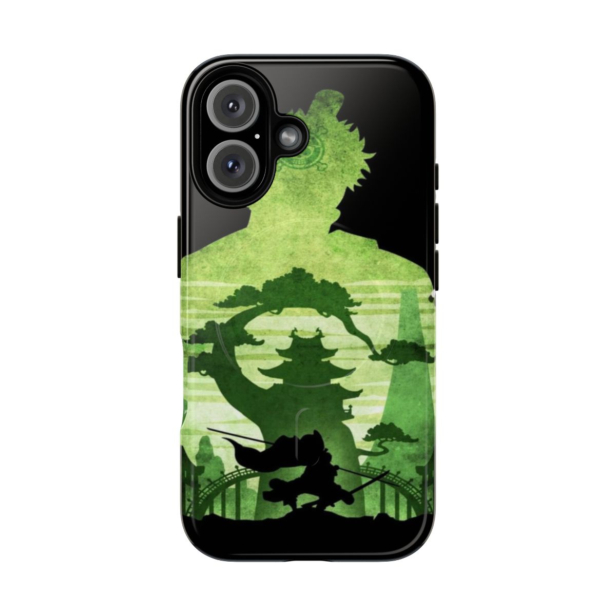 Roronoa Zoro One Piece Inspired Magnetic Tough Phone Case Design