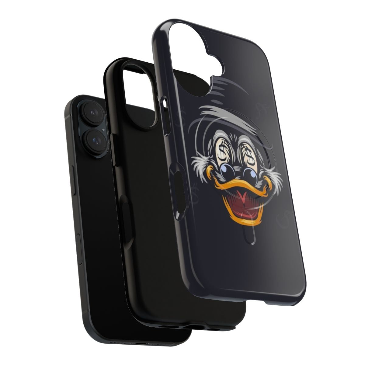 Scrooge Mcduck-inspired magnetic and tough phone case - Layers