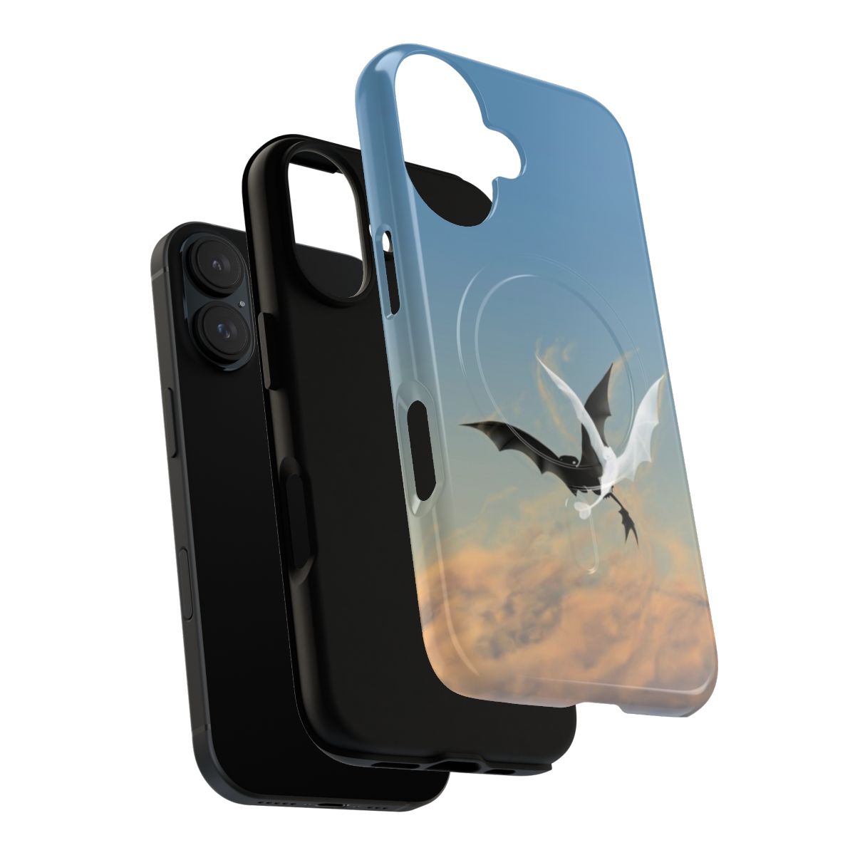 How to Train Your Dragon Sunrise Magnetic Tough Phone Case - Layers