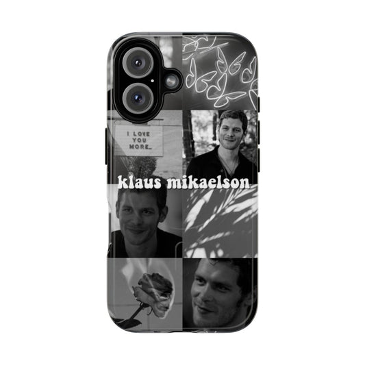 Tough and protective phone case featuring Klaus Mikaelson, a beloved character from The Vampire Diaries and The Originals.