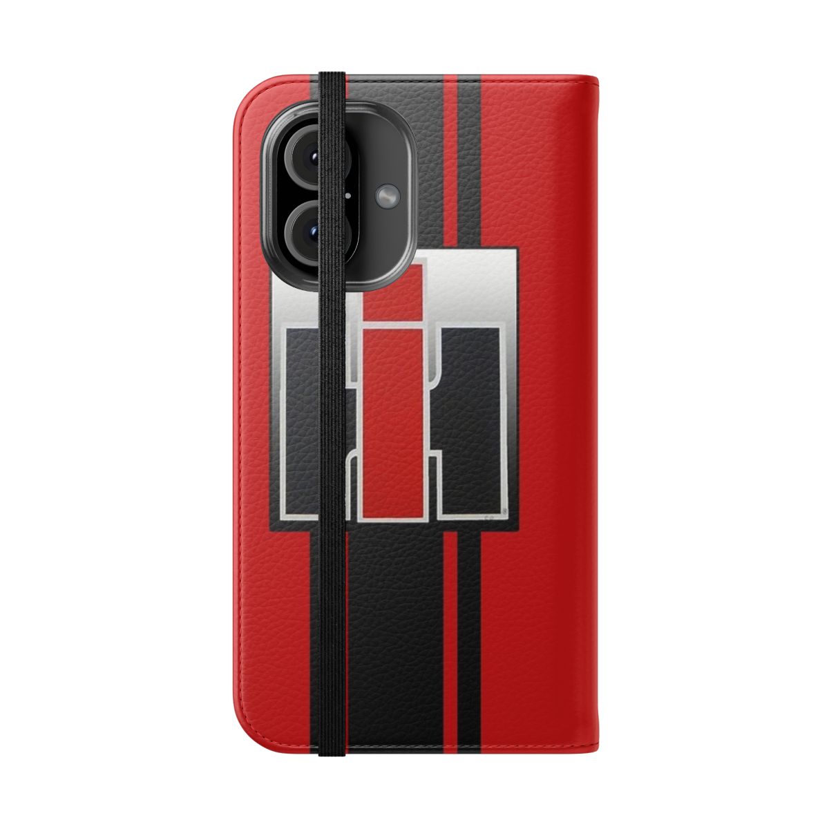 International Harvester tractor-inspired diesel phone case cover - Folded Front