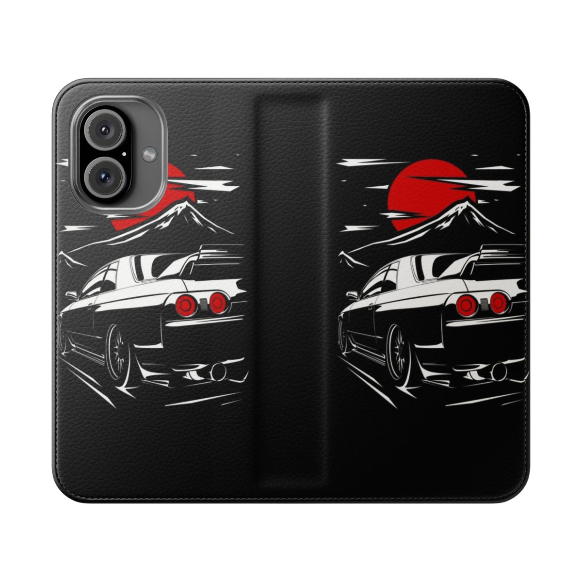 Nissan Skyline GTR 32 inspired flip cover phone case