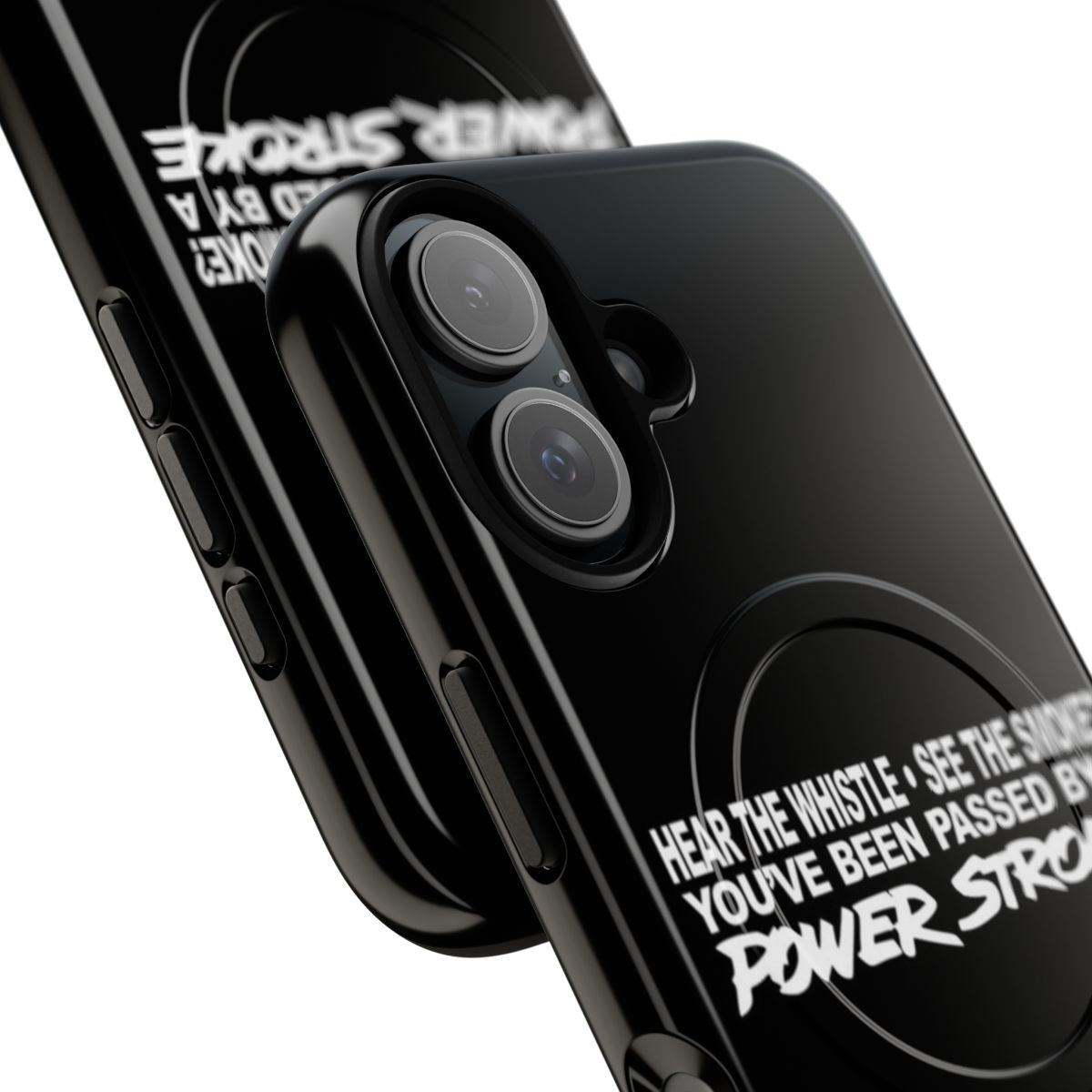 Rugged phone case with powerstroke diesel truck design - Detail