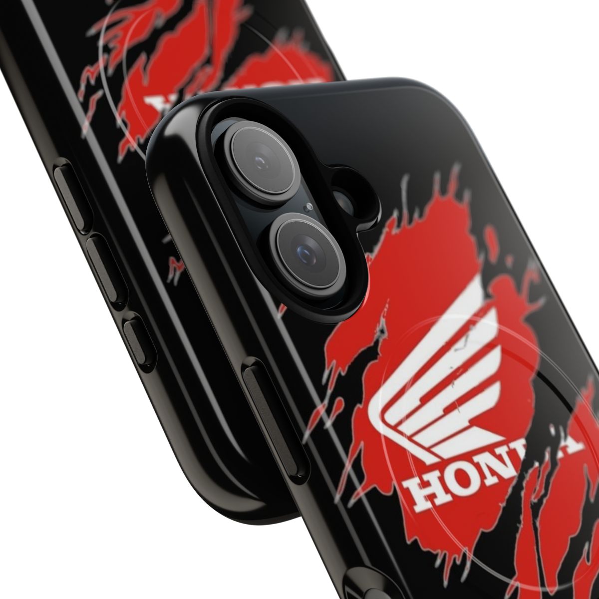 Moto Motocross Themed Magnetic Tough Phone Cases - Detail