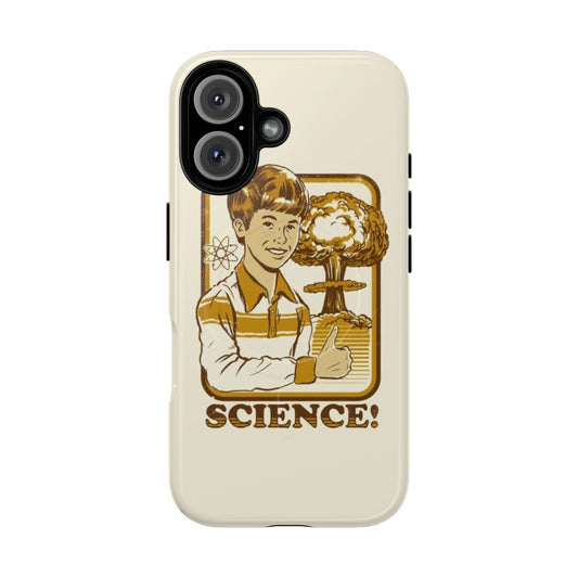 Magnetic phone case with science and nuclear explosion design