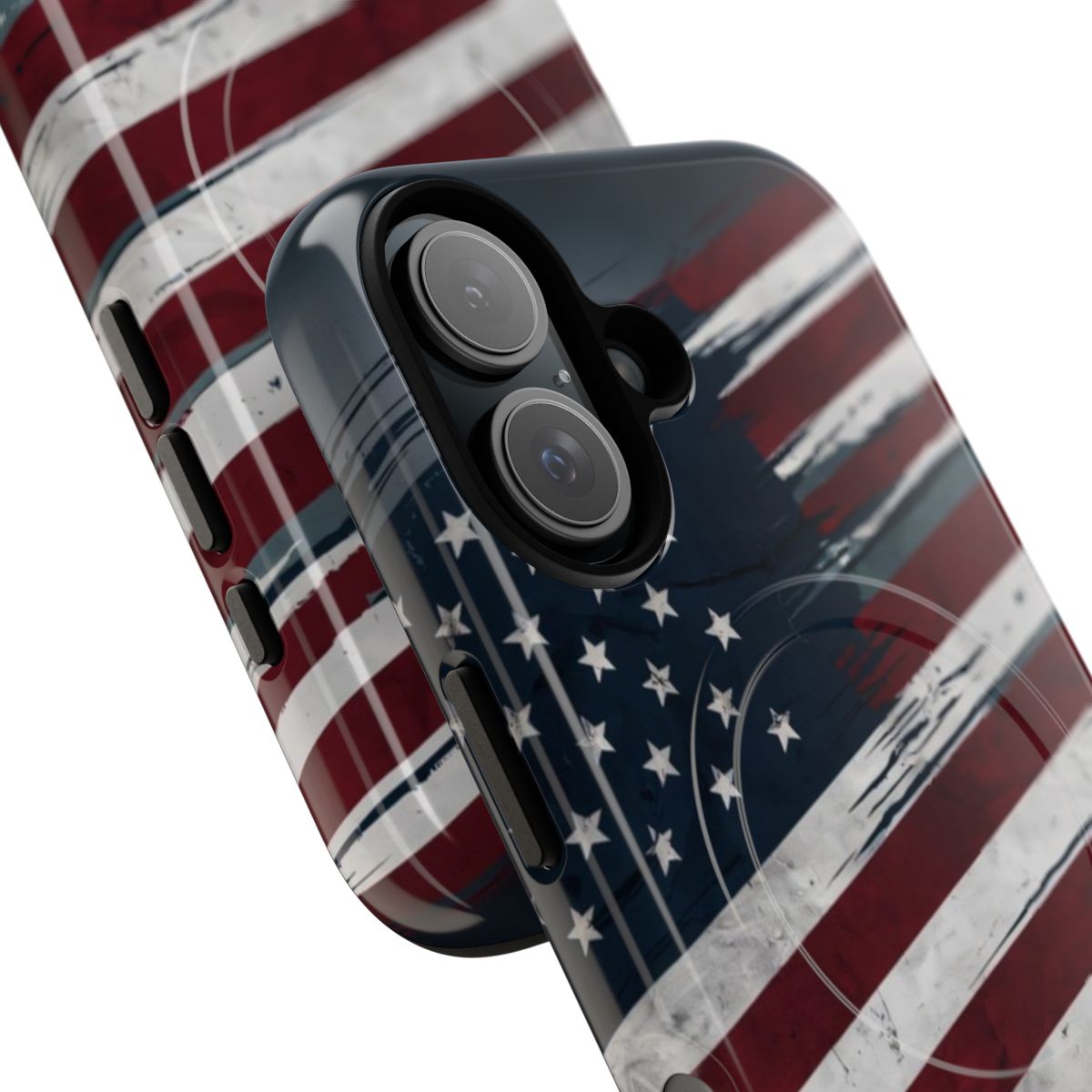 Patriotic phone case with American flag design - Detail