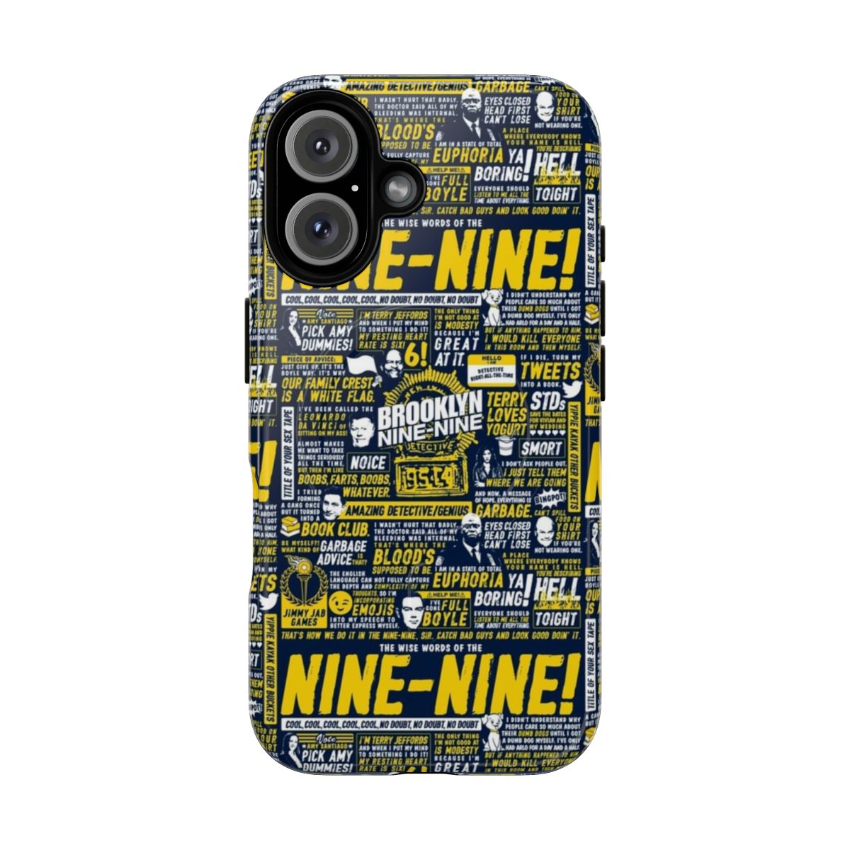 Brooklyn Nine-Nine inspired magnetic tough phone cases