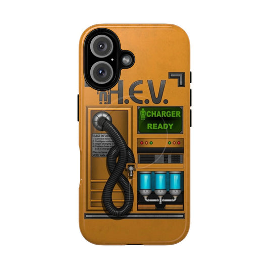 Magnetic Tough Phone Case with HEV Charger Inspired Design