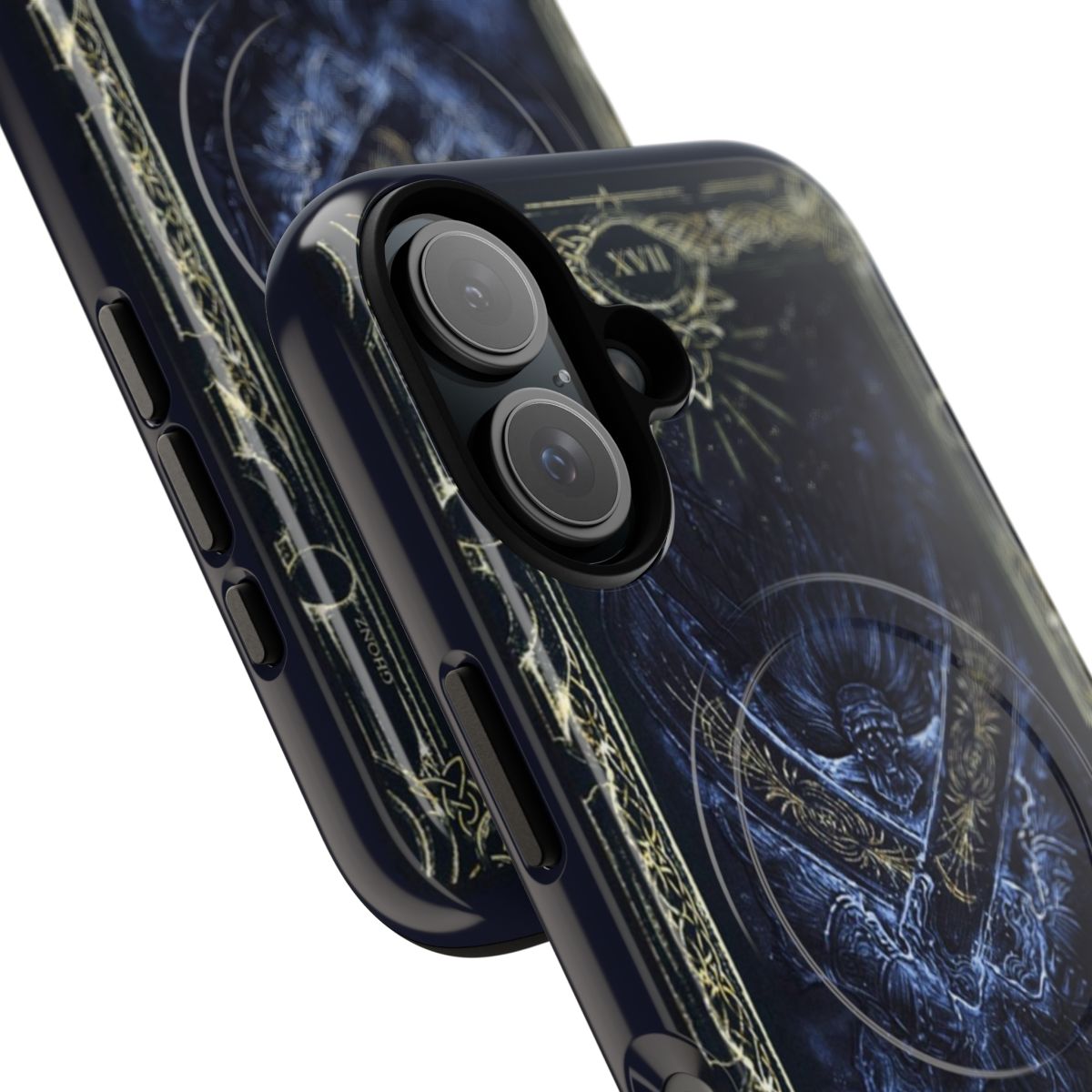 Magnetic Tough Phone Case featuring Elden Ring and Soulsborne themed design - Detail