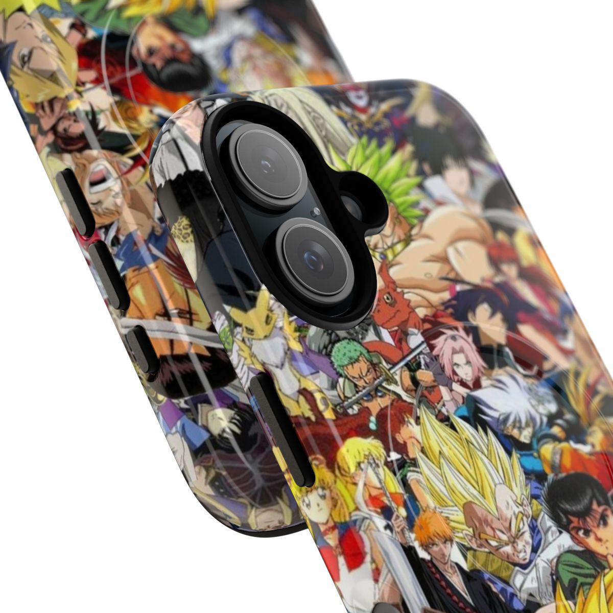 Tough Magnetic Anime Characters Phone Case - Detail