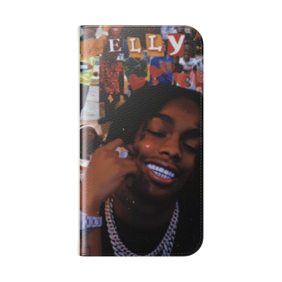 YNW Melly inspired custom flip phone case - Folded Back