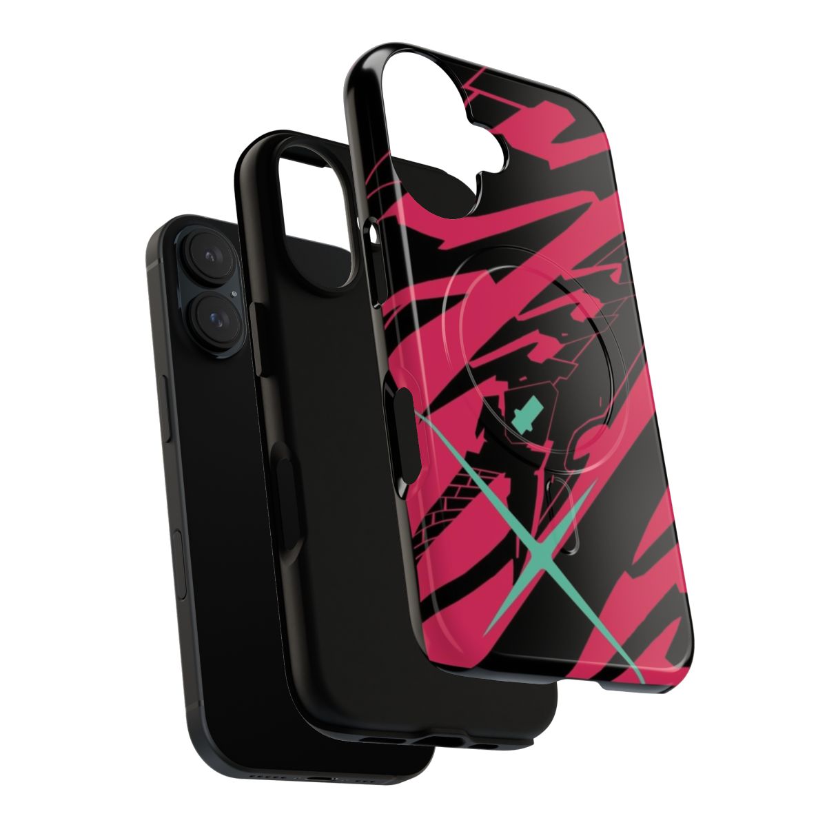 A durable, magnetic phone case with Xenoblade-inspired design for Nintendo Switch. - Layers