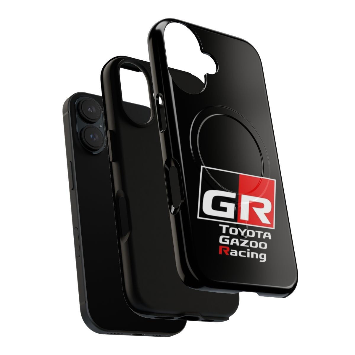 Magnetic tough phone case with Toyota GR logo - Layers