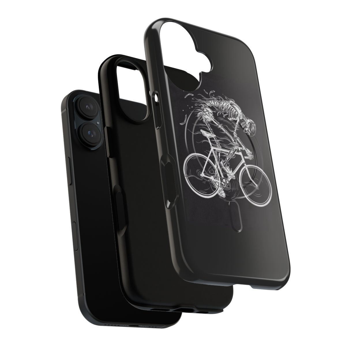 A tough, magnetic phone case designed for triathletes and endurance athletes. - Layers