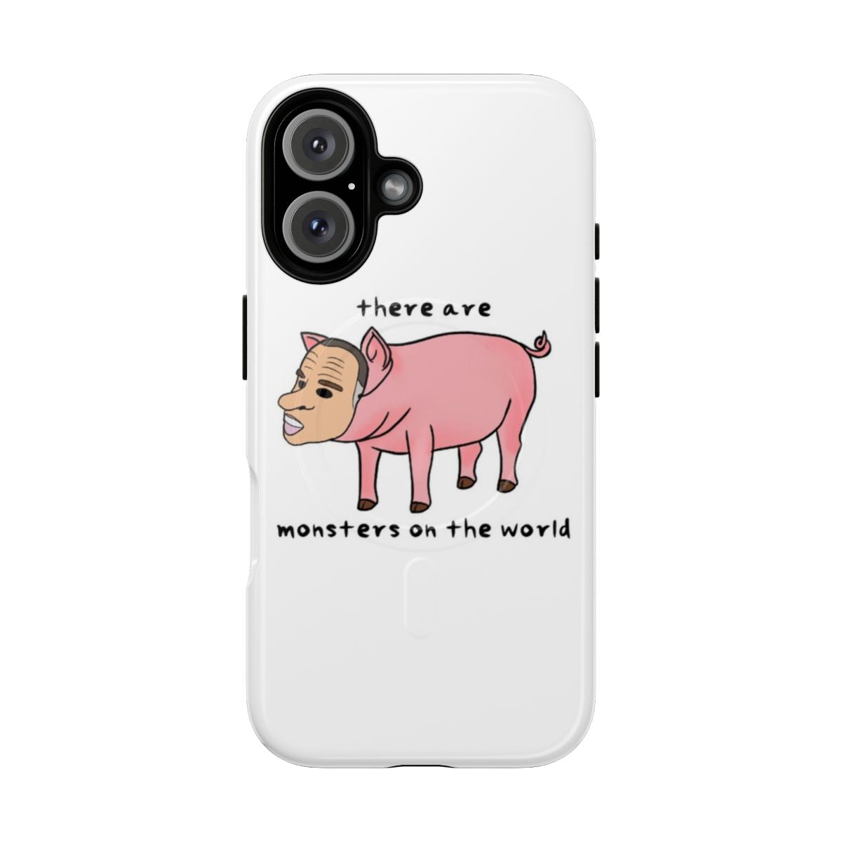 Tough phone cases featuring a magnetic doggy door design, inspired by the TV show I Think You Should Leave