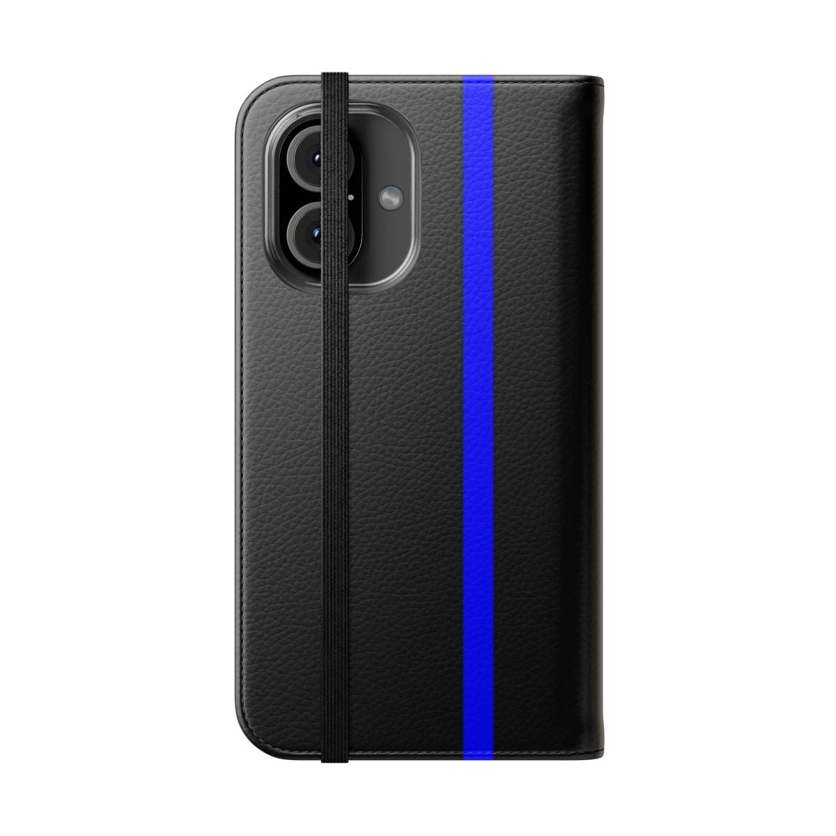 Thin Blue Line Commemorative Phone Case Cover - Folded Front