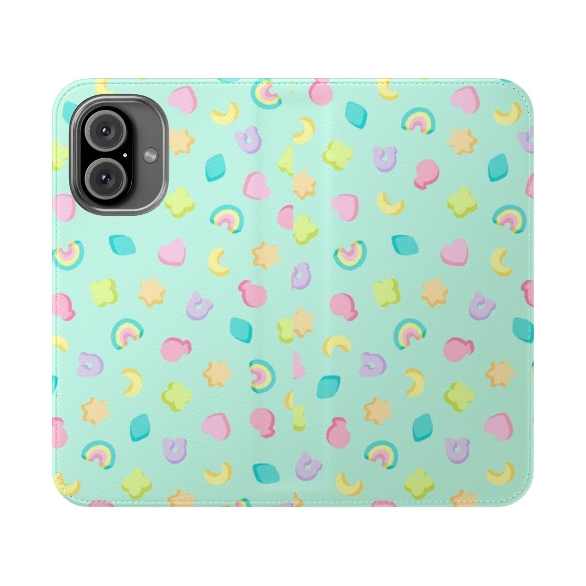 Pastel Charms Collage Flip Cover Phone Case