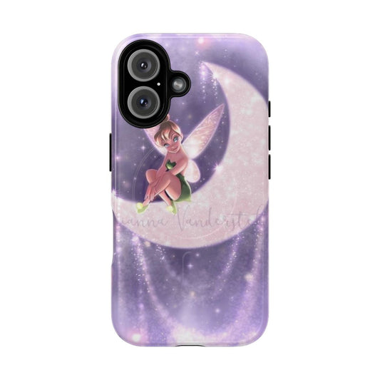 Tinkerbell themed magnetic tough phone case