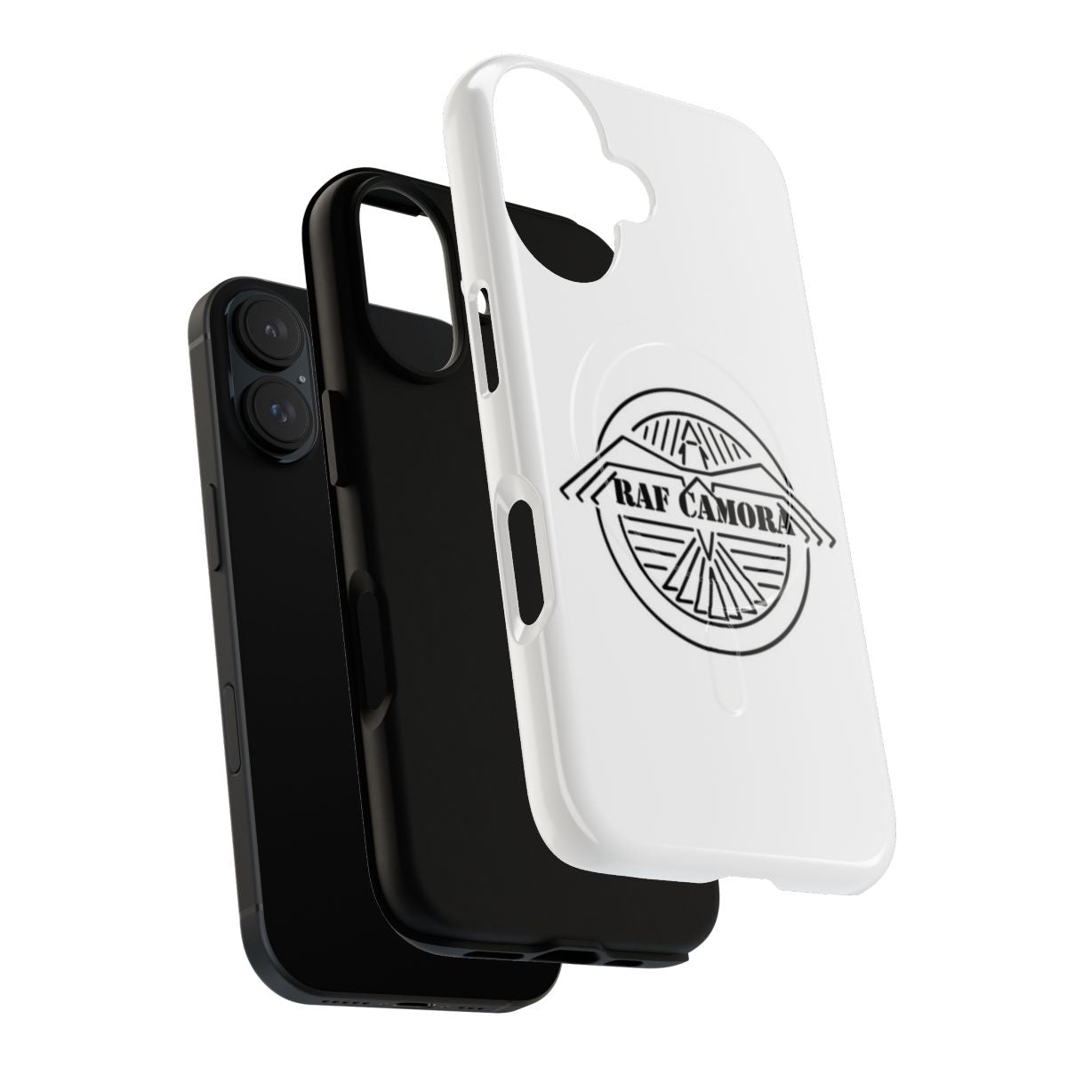 Magnetic tough phone case featuring Raf Camora design - Layers