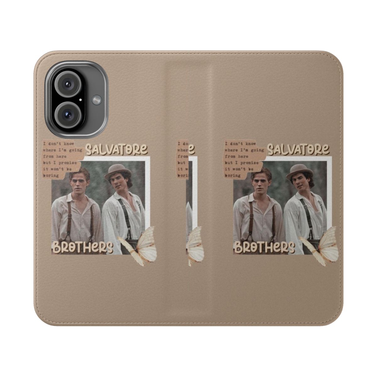 Salvatore Brothers Inspired Flip Cover Phone Case