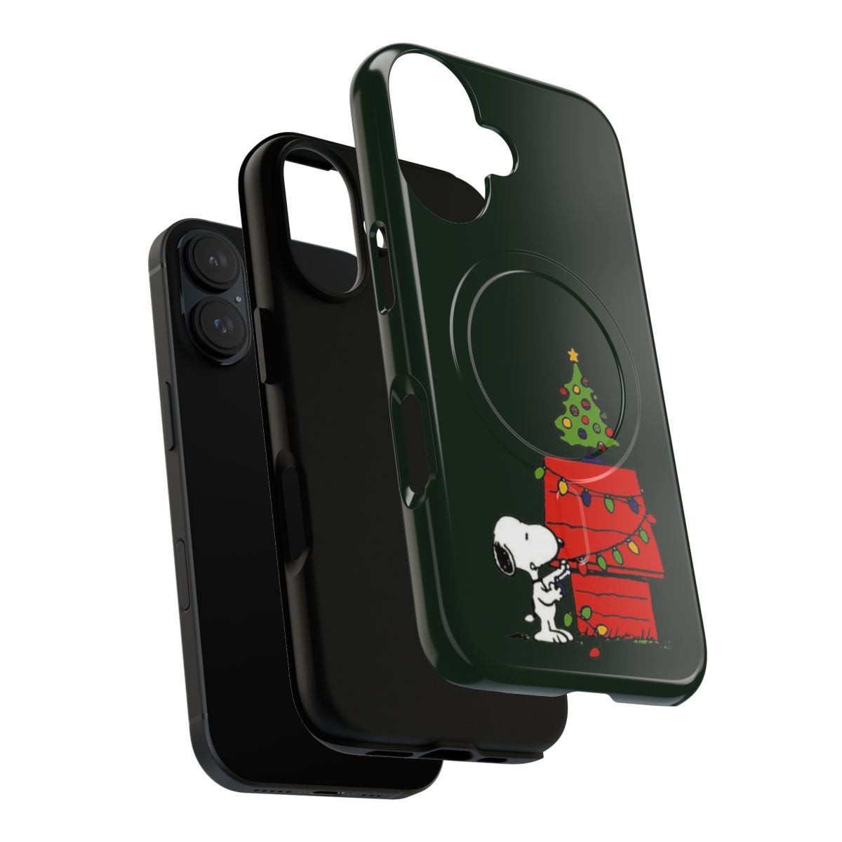 Christmas-themed tough magnetic phone case - Layers