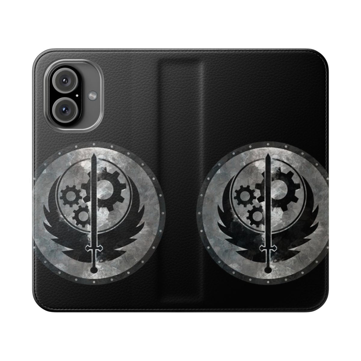 Durable phone case with a steel brothers design for post-apocalyptic gaming fans