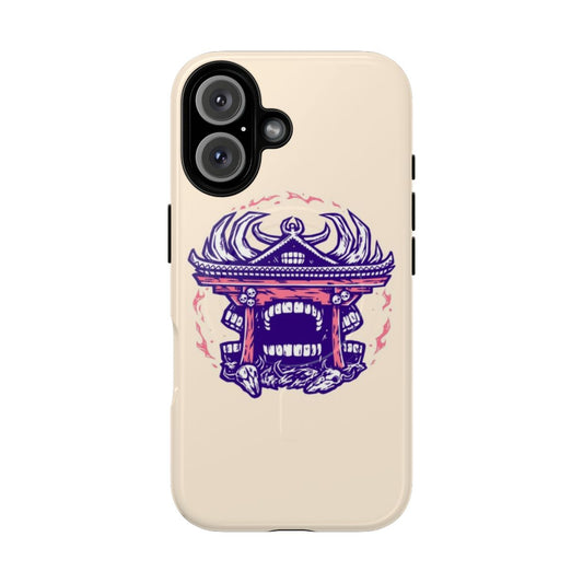 Jujutsu Kaisen inspired phone case featuring Ryomen Sukuna's domain expansion