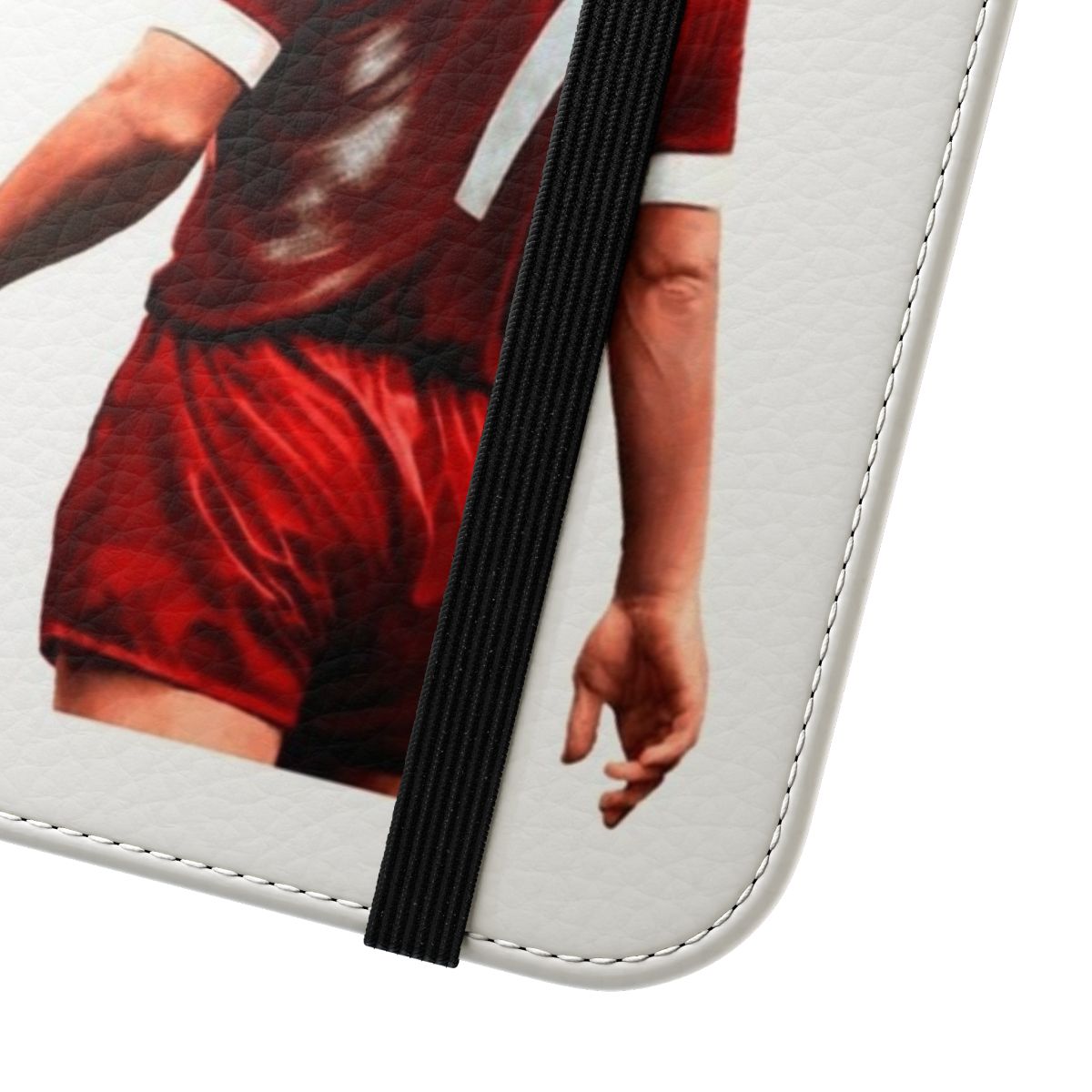 Liverpool FC inspired flip cover phone case - Close Up