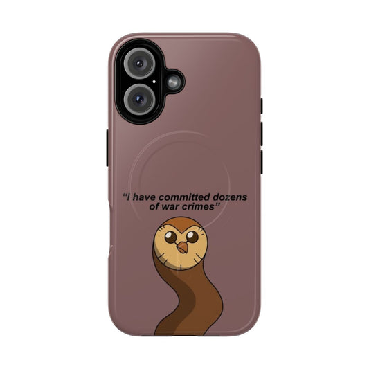 Hooty-Inspired Magnetic Tough Phone Case with Hooty, Amity, and Luz from The Owl House