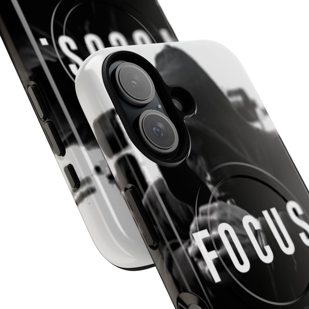 Magnetic phone case with Kevin Levrone bodybuilding design - Detail