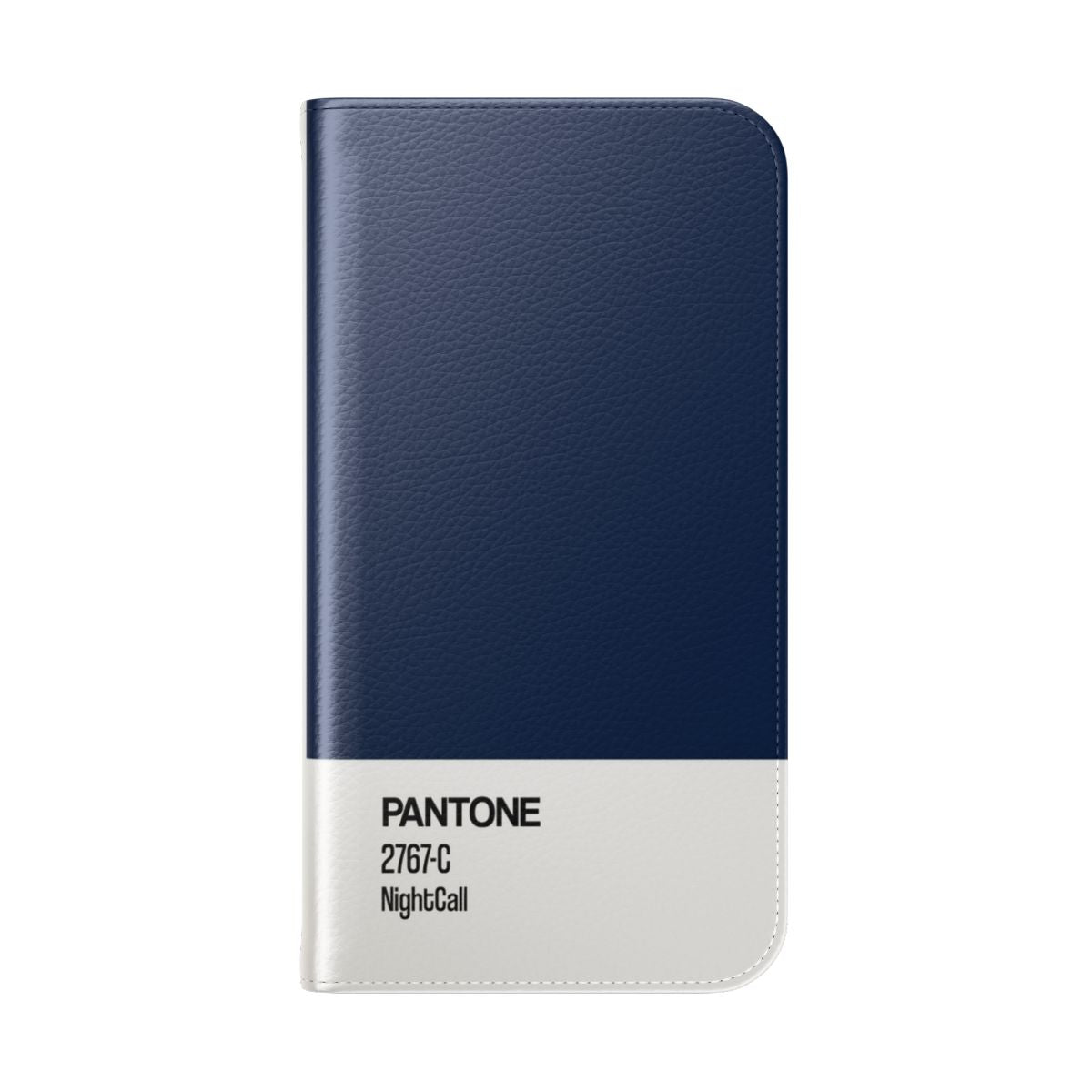 Blue pastel minimalist Pantone inspired flip phone case - Folded Back