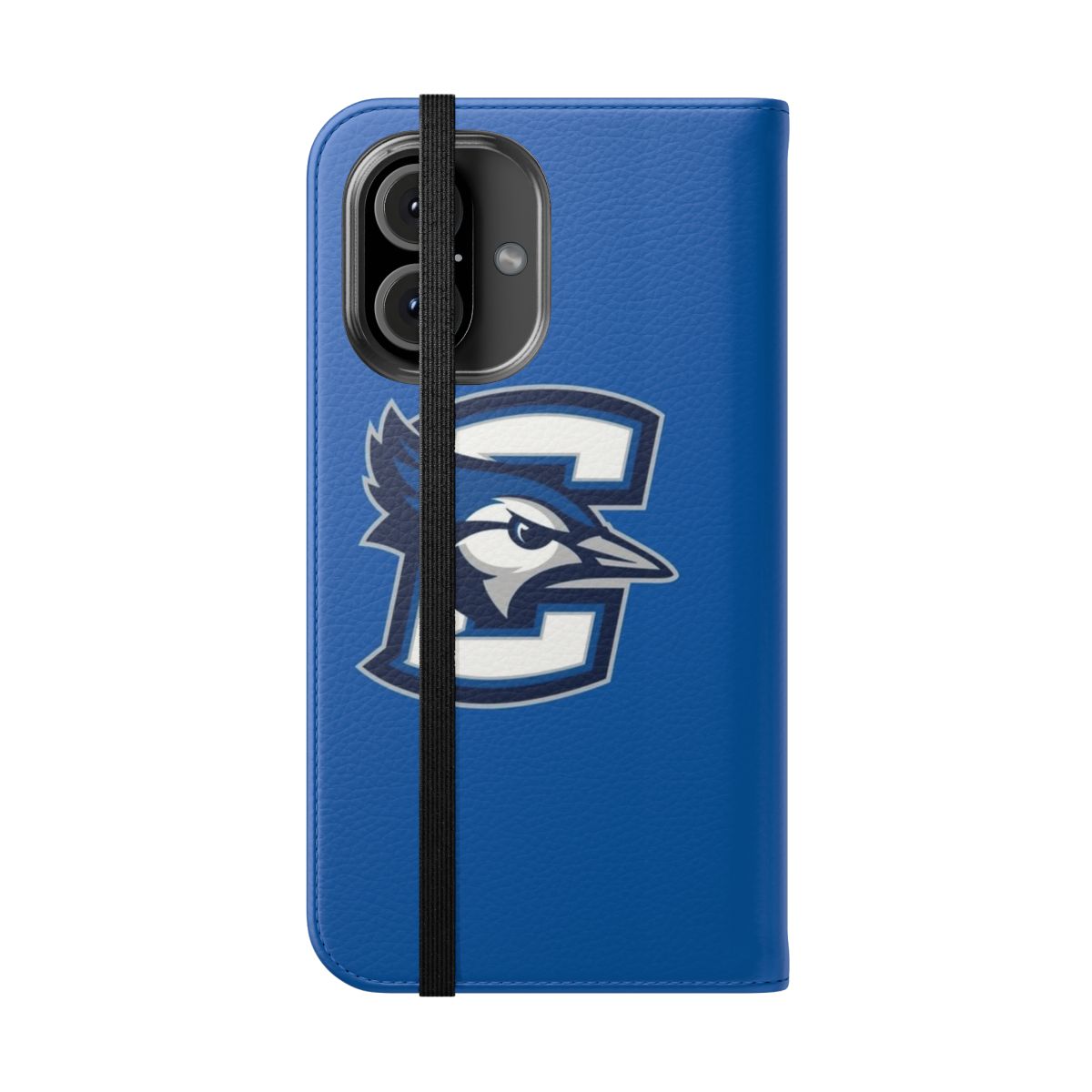 Creighton Bluejays Inspired Flip Cover Phone Case - Folded Front