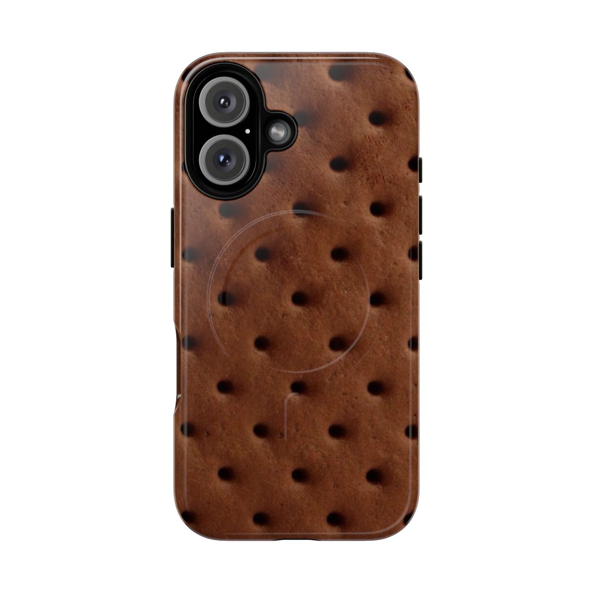 Ice cream sandwich-themed magnetic tough phone case