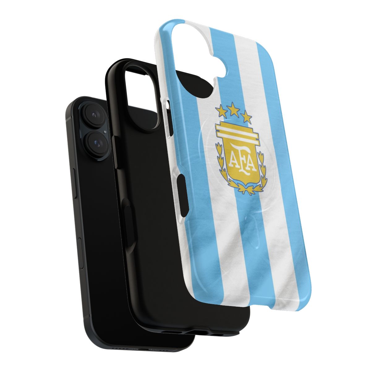 Messi Argentina 2-Time Champion Copa América 2024 Magnetic Tough Phone Case - Layers