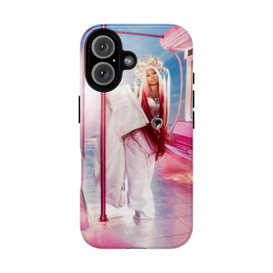 Nicki Minaj Pink Friday 2 album cover inspired magnetic tough phone case