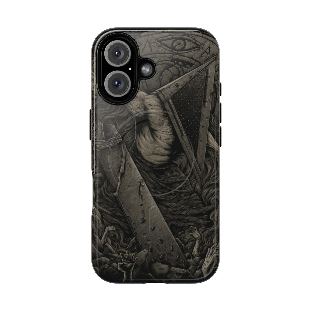 Pyramid Head inspired tough phone case for Silent Hill fans