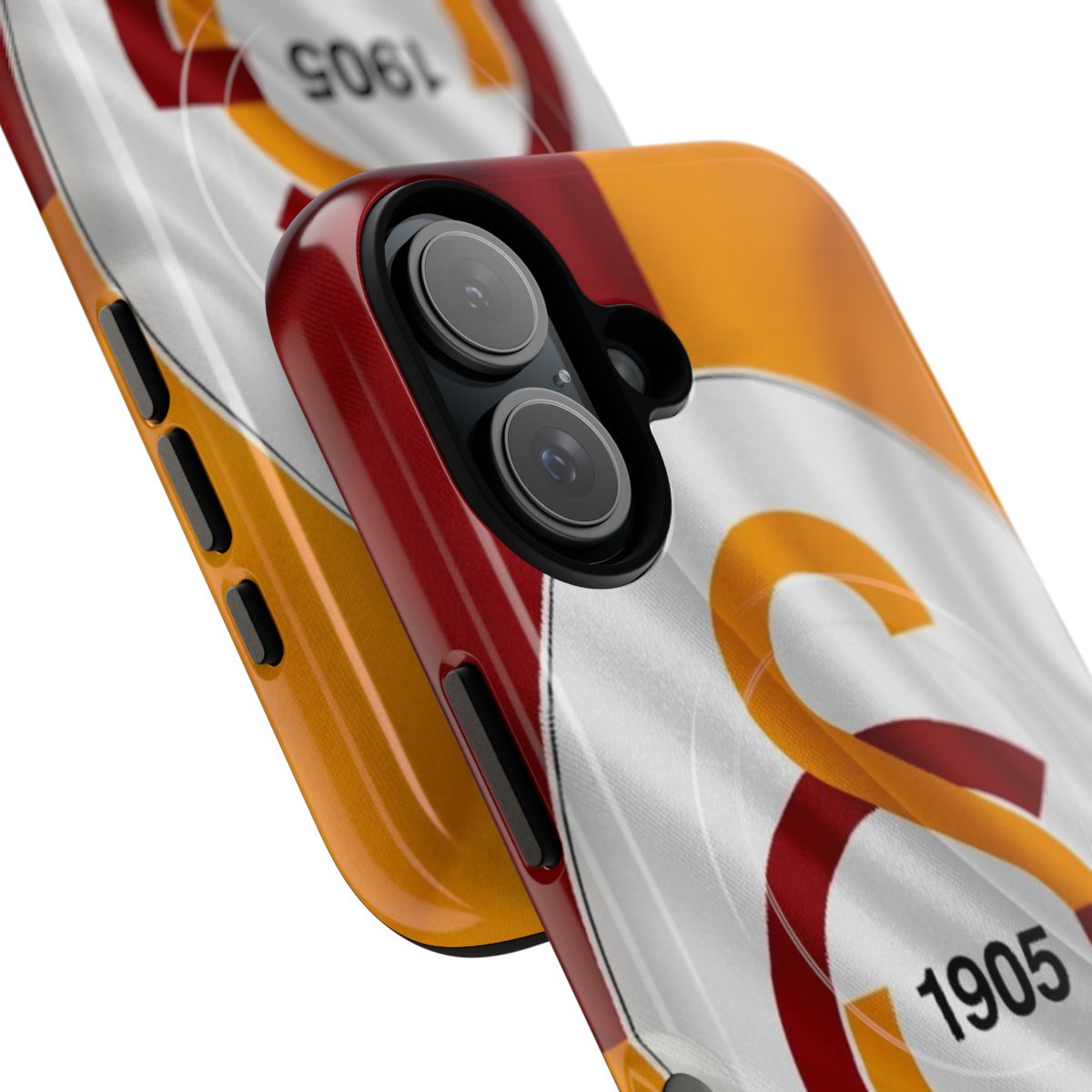 Galatasaray-inspired magnetic tough phone case - Detail