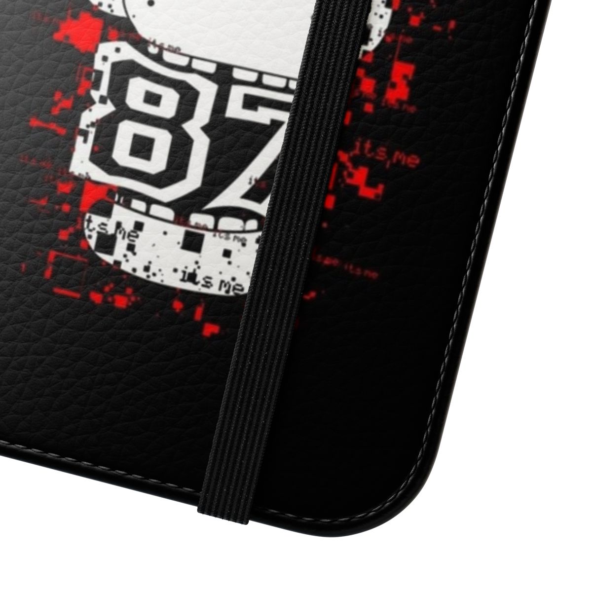 Five Nights At Freddy's inspired flip cover phone case featuring the main animatronic characters - Close Up