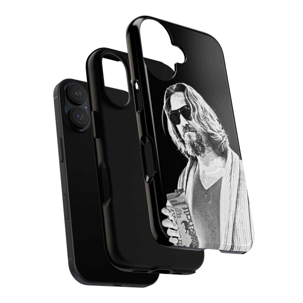 Magnetic tough case featuring the iconic character "The Dude" from the cult classic film The Big Lebowski - Layers