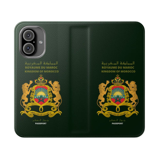 Moroccan-themed phone case with traditional design elements