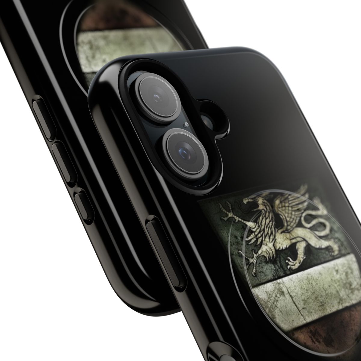 Rostocker Greif emblem phone case in classic Hanseatic style - Detail