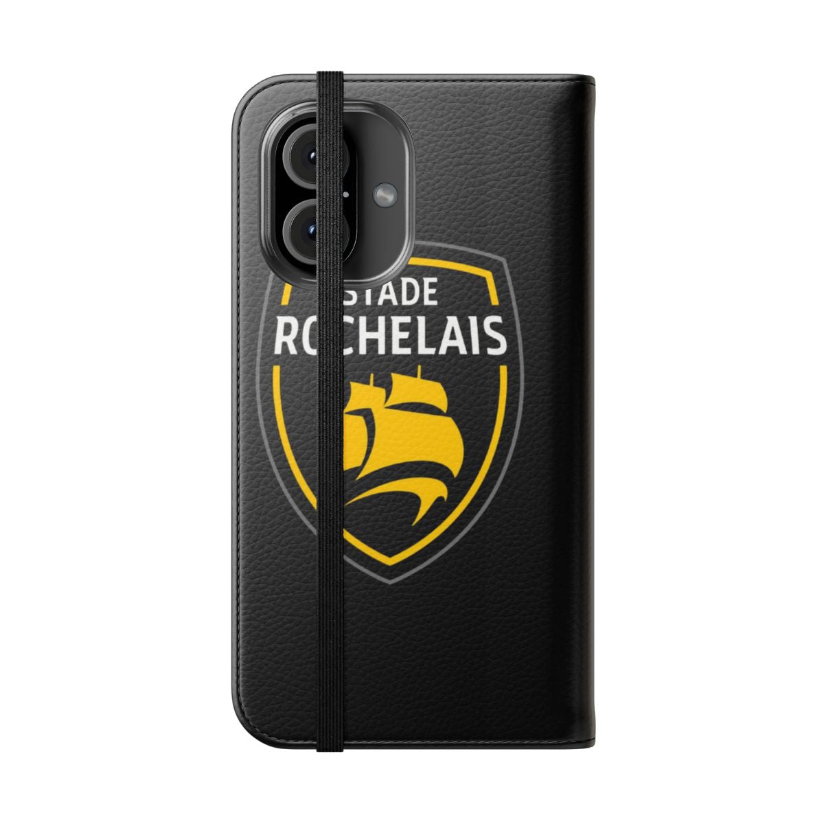 Stade Rochelais Rugby Flip Cover Phone Case - Folded Front