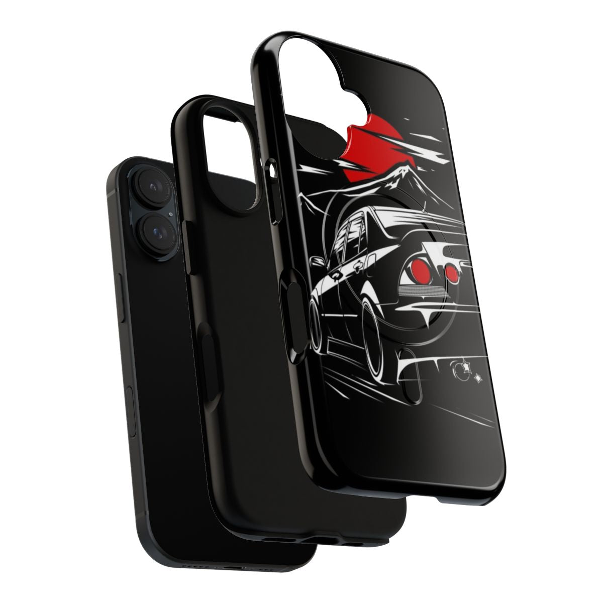 Toyota Altezza-inspired tough and magnetic phone case - Layers