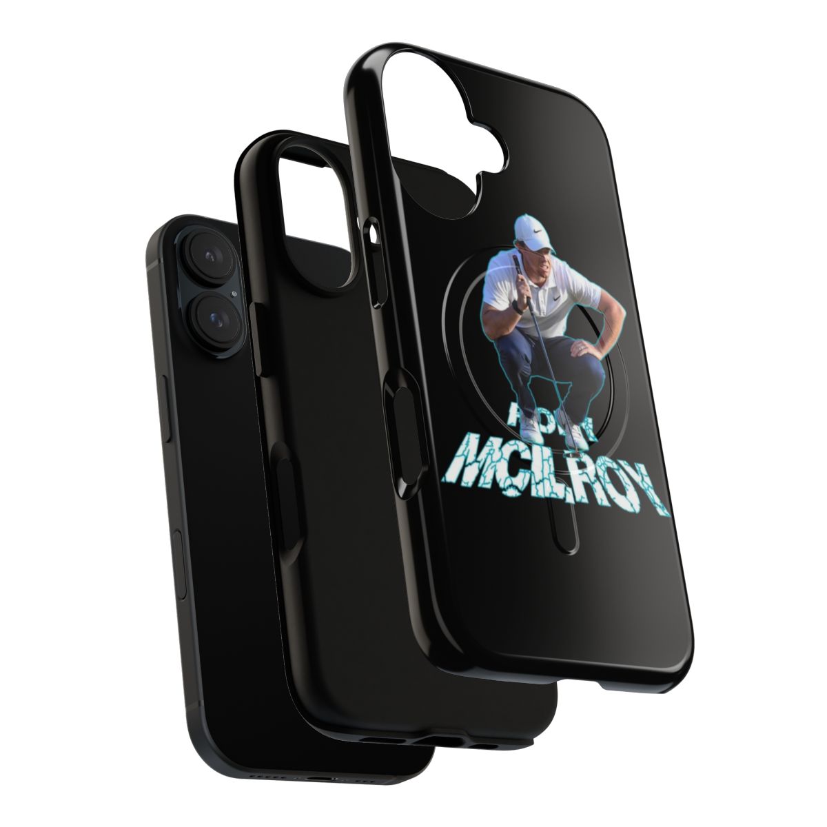 Magnetic tough phone case featuring Rory McIlroy-inspired design - Layers